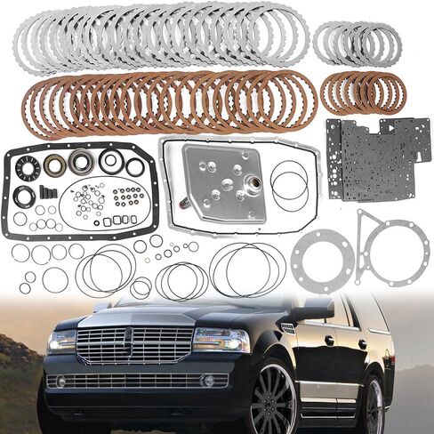 6R80 مجموعة إعادة بناء ناقل الحركة الرئيسي مع فلتر 49119F لفورد F150/إكسبيديشن/موستانج ولينكولن نافيجيتور 2009 2010 2011 2012 2013 2014 in Kuwait