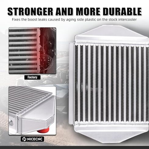 مبرد داخلي أكبر NICECNC X3 متوافق مع موديلات Can Am Turbo 2017-2019، ترقية الألومنيوم in Kuwait