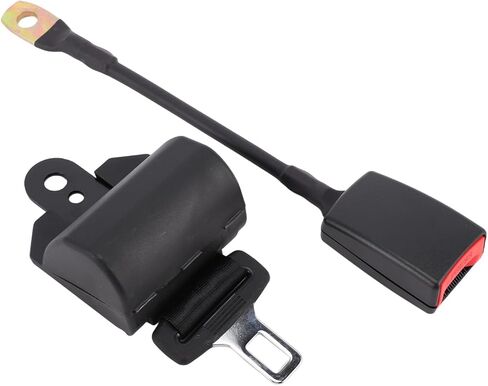 GOWENIC Forklift Seat Belt, 43.3 Inch Retractable Length, High Webbing Strength, with Versatile Design, for Construction Vehicle in Kuwait