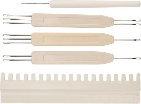 HilBeliFU 4.5mm Needle Pusher, Metal Crochet Knitting Machine Accessories, Knitting Machine Transfer Tool with Pusher Plate Compatible with KH581 KH811 KH821 Knitting Machines in Kuwait
