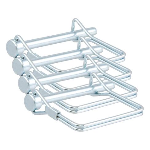 CURT 25081 Trailer Coupler Pin, 1/4-Inch Diameter x 2-3/4-Inch Long, Clear ZINC in Saudi Arabia