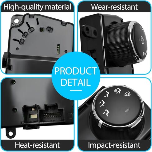 A/C Heater Climate Control Module Compatible with 2011-2014 Jeep Wrangler Replace 55111167 HVAC Heater Control Unit in Kuwait