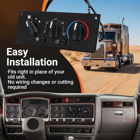 599-5511 وحدة التحكم في المناخ HVAC A/C لـ Kenworth W900 T800 T600A C500 T300 2002-2006، يستبدل F2110071 F211025100 F211025110 F211032100 5995511 in Kuwait