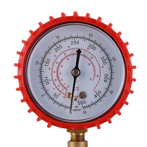 1 قطعة 2X مقياس ضغط المبردات تكييف الهواء إعادة شحن مقاييس الضغط ل R12 R502 R22 R410 R134A in Kuwait