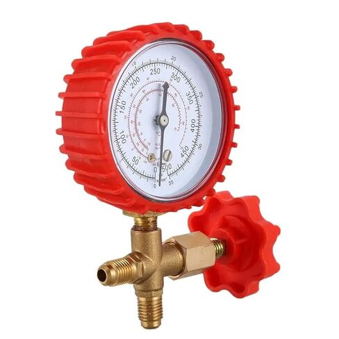 1 قطعة 2X مقياس ضغط المبردات تكييف الهواء إعادة شحن مقاييس الضغط ل R12 R502 R22 R410 R134A in Kuwait