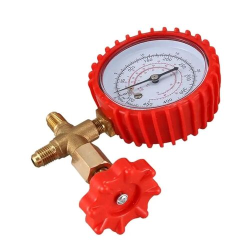 1 قطعة 2X مقياس ضغط المبردات تكييف الهواء إعادة شحن مقاييس الضغط ل R12 R502 R22 R410 R134A in Kuwait