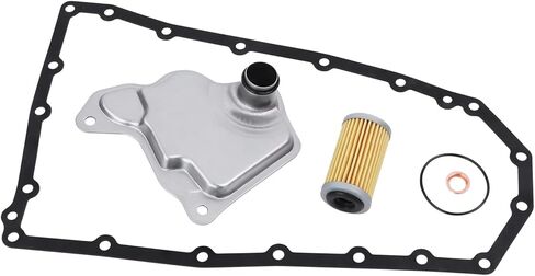 RE0F10D JF017E CVT طقم حشية وعاء زيت فلتر ناقل الحركة، متوافق مع Nissan Altima NV200 Rogue Qashqai QX50، يستبدل 31728-28X0A 31728-29X0D 31397-1XF0D in Kuwait