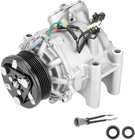 ضاغط مكيف هواء TadaMark مع قابض مناسب لسيارة Chevy Trailblazer 2002-2009، مناسب لـ GMC Envoy 2002-2009، مناسب لـ Oldsmobile Bravada 2002-2004، مناسب لـ Saab 9-7x 4.2L 2005-2009 in Kuwait