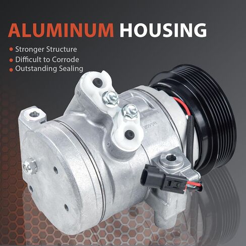 A/C Compressor with Clutch for Ford Focus 2008-2013 Transit Connect 2.0L 2010 2011 2012 Air Conditioning Compressor for CO 11297C in Kuwait