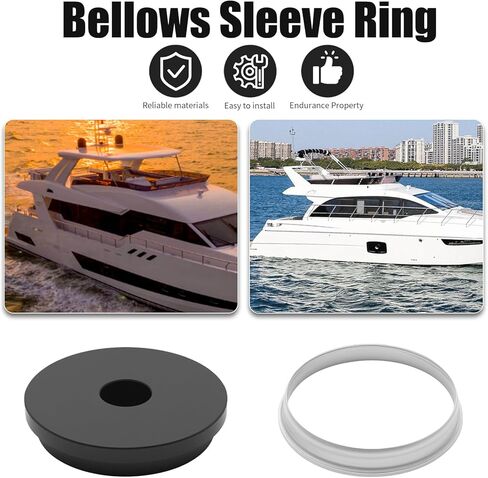 حلقة كم منفاخ 816607، بديلة لمنفاخ MerCruiser Alpha One Gen II/Bravo U-Joint، تحل محل أداة التثبيت 91-818162 in Kuwait