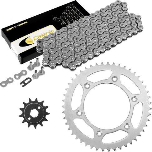 Caltric Drive Chain and Sprocket Kit Compatible with Honda CRF150F 2006-2017 in Kuwait