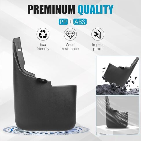 Mud Flaps for 2011-2016 Ford F250 F350 F450 F550 Super Duty Without Fender Flares Accessories, Wheel Splash Guards Mud Guards Exteriores Body Kit, Front & Rear 4pcs BC3Z-16A550-FA BC3Z-16A550-BB in Kuwait
