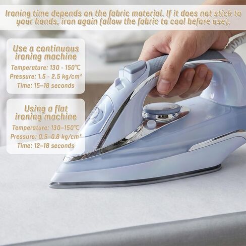 Iron on Interfacing Lightweight, White Non-Woven Fusible Interfacing Fabric for Sewing, 78.7 * 39.4inch, Light to Medium Weight, for Crafts, Quilting, Collars, Cuffs, DIY Projects, (30g 2 metros) in Kuwait