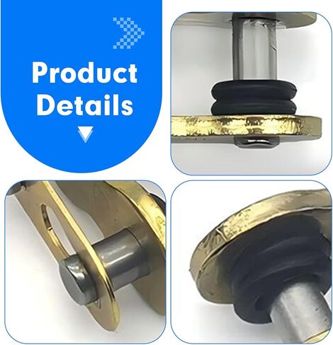 4pcs 520 Chain Master Link Connecting Links with O-Ring, Gold Motorcycle Chain Connecting Link, Heavy Duty Chain Repair Link for Dirt Bike, ATV, Motorcycle,Off-Road in Kuwait