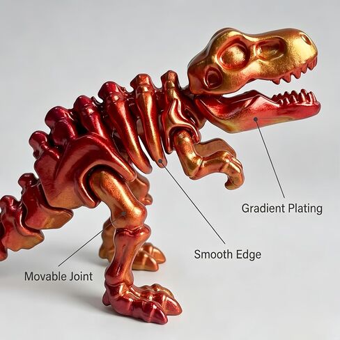 9 Pcs 3D Printed Animal Toys 3D Printed Fidget Toys Full Body Joint Movable Design Office Decoration Birthday Gift Toys that Boys and Girls Like in Kuwait