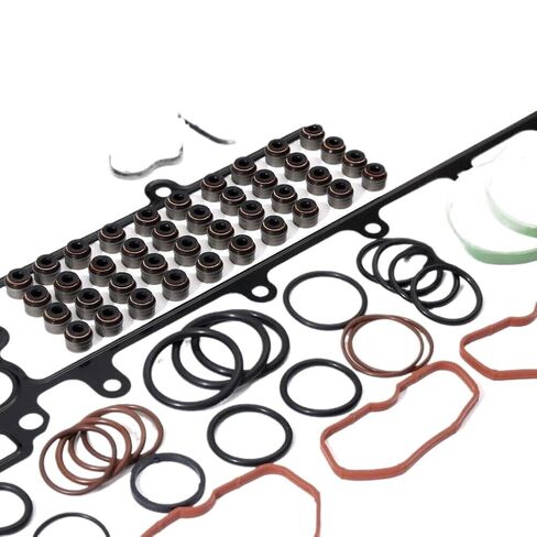 Cylinder Gaskets Seals Overhaul Kit Compatible with R8 Gallardo Huracan 5.2L V10 FSI Engines - Replaces OE 07L103383AH in Kuwait