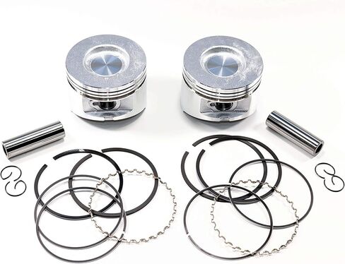 Compatible with John Deere FD620 / FD661 & Kawasaki Mule KAF620 Piston Kit Replaces # 13001-2210, 13008-6025, & 13002-1013 in Kuwait