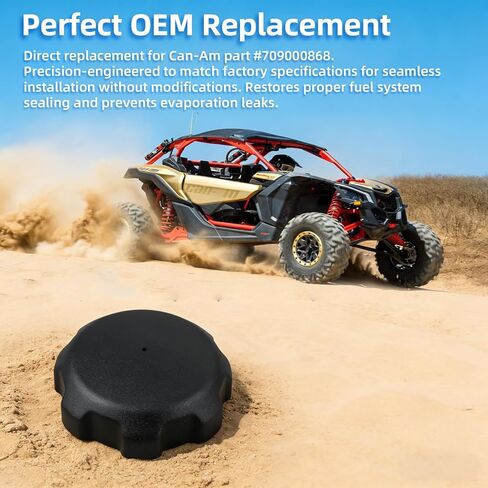 Fuel Cap 709000868 Replacement Compatible with Can-Am Maverick X3 Defender Commander Traxter 2018-2023 – Gas Tank Cap for ATV UTV, Fuel Tank Cap Replacement in Kuwait