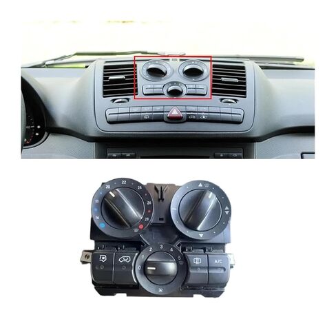 Climate Control Switch for Benz for Vito 6399061400 6399060100 A6399061400 A6399060100 Used Air Conditioning Control Switch Panel in Kuwait