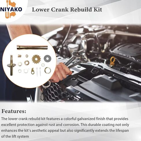 Lower Crank Rebuild Kit Assembly Fit Coleman Fleetwood Rebuilds 6311 and 3000 Series Systems in Kuwait