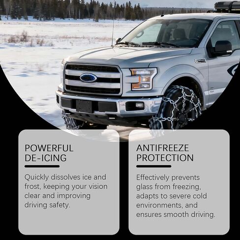 Windshield Ice Spray | Vehicle Maintenance Winter 120ml,Automobile Snow Ice Melting Spray | for Truck Sedan RV Morning Routine Windscreen Rearview Mirror Side Glass Door Locks in Kuwait