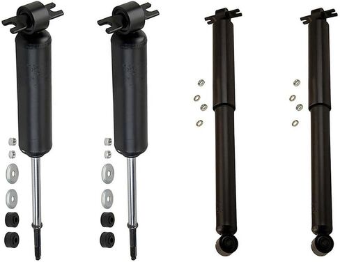 Shock Absorbers - Set of 4 Shocks Front and Rear, Shock Absorber Front and Rear, Shock Absorber Set Automotive Replacement Shocks Fits Chevrolet Chevy II 1968 Fits Chevrolet Nova 1969 in Kuwait