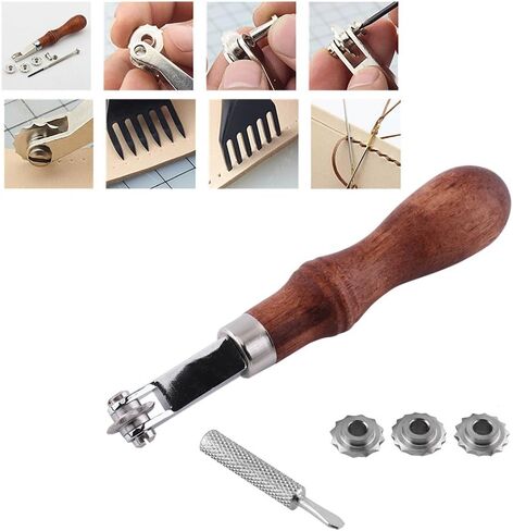 DAN&DRE 1pc Leathercraft Spacer Embossing System Set Leather Sewing Design Tool in Kuwait