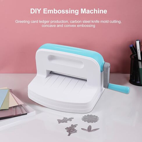 Manual Die Cutting Embossing Machine Portable Hand DIY Craft Tool for Arts Crafts Scrapbooking Card Making Account Handcraft Projects in Kuwait
