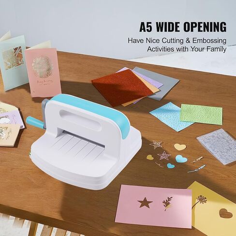 Manual Die Cutting Embossing Machine Portable Hand DIY Craft Tool for Arts Crafts Scrapbooking Card Making Account Handcraft Projects in Kuwait