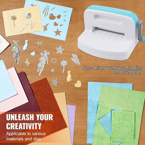 Manual Die Cutting Embossing Machine Portable Hand DIY Craft Tool for Arts Crafts Scrapbooking Card Making Account Handcraft Projects in Kuwait