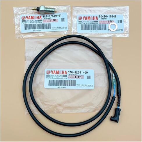 حقيقي محايد التبديل سلك الرصاص 5TG-82541-00 2004-2013 مع OEM محايد التبديل 3GB-82540-01 طوقا 90430-10148 ل 04-13 ياماها YFZ450 in Kuwait
