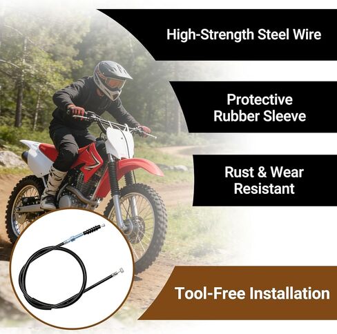 كابل القابض 22870-KN4-A60 متوافق مع Honda CRF100F CRF80F XR100R XR75 XL80S - استبدال 22870-GN1-A50 22870-195-730 22870-GN1-000 in Kuwait
