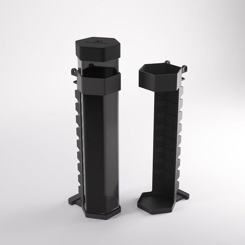 Gamegenic Game Castle Tube Holder - Playmat Tube Carrying Attachment, Includes 1 Playmat Tube, Fits Up to 2 Playmats, Detachable & Travel-Ready Accessory, Black Color in Kuwait