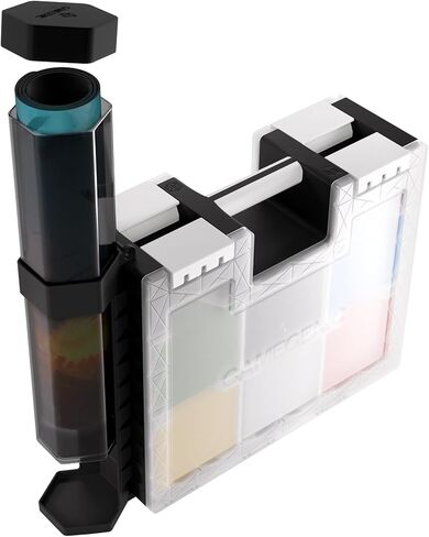 Gamegenic Game Castle Tube Holder - Playmat Tube Carrying Attachment, Includes 1 Playmat Tube, Fits Up to 2 Playmats, Detachable & Travel-Ready Accessory, Black Color in Kuwait