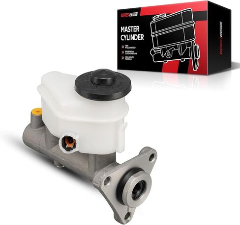 Torchbeam Brake Master Cylinder with Reservoir, Direct Fit Replacement for Toyota Corolla 1993-2002, DOT Approved, Aluminum Alloy, Includes Mounting Hardware in Kuwait
