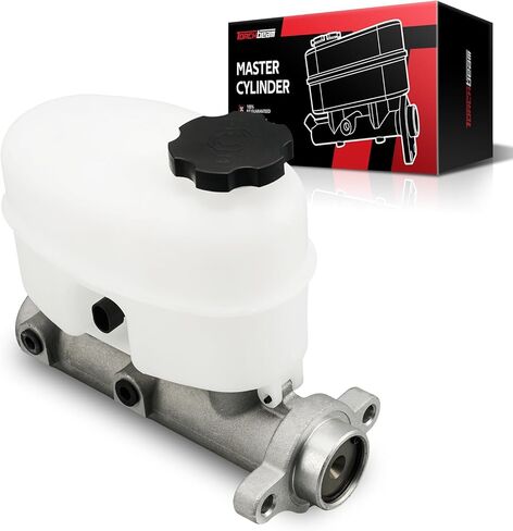أسطوانة الفرامل الرئيسية Torchbeam مع الخزان، استبدال مباشر مناسب لسيارة شيفروليه Express 2500 2003-2007، معتمدة من وزارة النقل، سبائك الألومنيوم، تتضمن أجهزة التثبيت in Kuwait