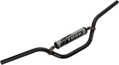Tusk T-10 ألومنيوم 7/8 بوصة مقود صغير KX واسع الانحناء أسود متوافق مع KX85 2001-2025 in Kuwait