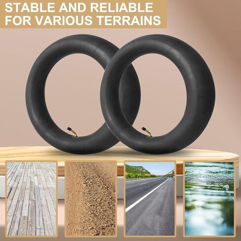 2 Pack 16x3.0 Bikes Inner Tube 16x3.00 Electric Scooter Tires Tube 16x3.0, 16x3.25, 16x3.5 Tires Tube for E-Bikes Scooters Mopeds Unicycles and Folding Bikes in Kuwait
