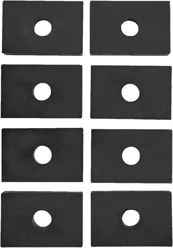 Tokinng Bed Mount Pad Kit, 8Pcs Rubber Bed Mount Shock Absorber Mat Fits for 1947-1987 Chevy GMC C10 C20 C30 Trucks in Kuwait