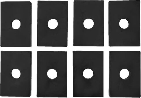 Tokinng Bed Mount Pad Kit, 8Pcs Rubber Bed Mount Shock Absorber Mat Fits for 1947-1987 Chevy GMC C10 C20 C30 Trucks in Kuwait