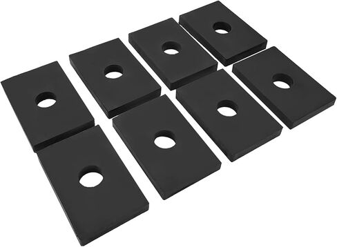Tokinng Bed Mount Pad Kit, 8Pcs Rubber Bed Mount Shock Absorber Mat Fits for 1947-1987 Chevy GMC C10 C20 C30 Trucks in Kuwait