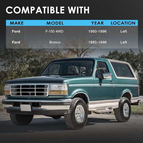 حوامل صدمات التعليق الأمامي العلوي الأيسر الرباعي متوافقة مع Ford F150 4WD / Bronco 1980-1996 استبدال #523-253، E2TZ5A306G in Kuwait