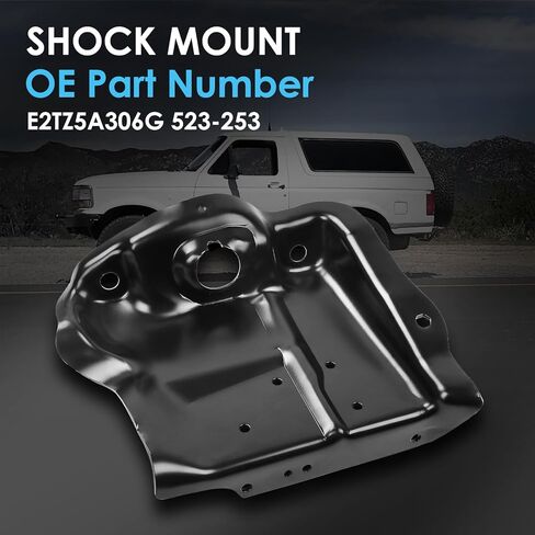 حوامل صدمات التعليق الأمامي العلوي الأيسر الرباعي متوافقة مع Ford F150 4WD / Bronco 1980-1996 استبدال #523-253، E2TZ5A306G in Kuwait
