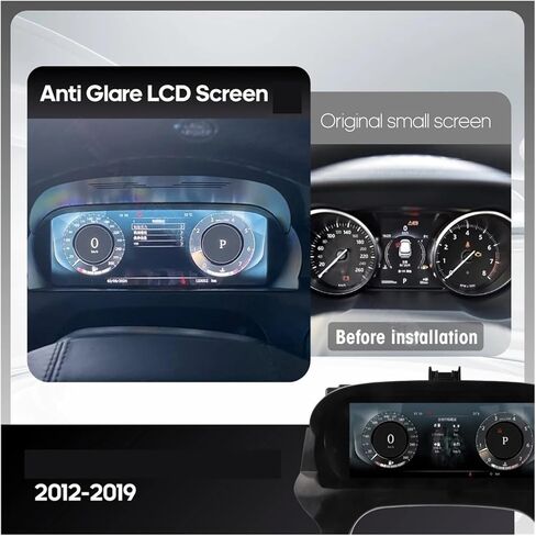 Compatible For Land Rover Evoque 2012-2019 Digital Cluster LCD Dashboard Player Cockpit Virtual Instrument in Kuwait