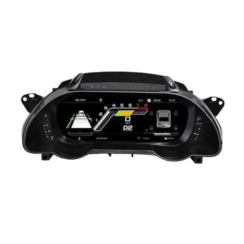 لوحة قيادة 10.25 بوصة متوافقة مع أودي A5 S5 2008-2016 LCD CARPLAY الرقمية الافتراضية قمرة القيادة مجموعة أدوات ODO عداد السرعة in Kuwait