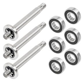 Replacement 3 Spindle Shaft w/Bearing for Cub Cadet MTD 7381186A 7381186 75306348 738-1186, Pack of 6 in Kuwait