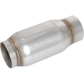 كاتم صوت رصاصة JEGS Flowpack | 3in.Inlet/Outlet | هيكل 4 × 6.5 بوصة | الطول الإجمالي 9 بوصات | علبة من الفولاذ المطلي بالألمنيوم مع قلب داخلي مثقوب من الفولاذ المقاوم للصدأ 409 in Kuwait