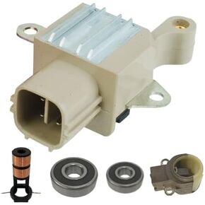 New Alternator Kit Regulator Slip Ring Bearings Brush Holder in6301rk6 Replacement Compatible with Toyota Highlander Land Cruiser Compatible with Lexus ES330 RX350 LX570 Compatible with Pontiac Vibe in Kuwait