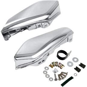 منحرف هواء متوسط ​​الإطار للدراجات النارية متوافق مع Touring Road Street Road King Electra 2017 2019 2021 2022 2024 (أسود مطفي) in Kuwait
