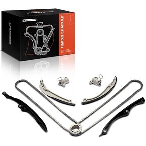 A-Premium Set of 9 Engine Timing Chain Kit with Sprocket & Tensioner & Guide Compatible with Ford F-150 F150 2017-2024, Expedition 2018-2024 & Lincoln Navigator 2018-2024, 3.5L in Kuwait